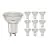 Confezione Multipack 10x Noxion Faretti LED GU10 PAR16 4W 345lm 36D - 830 Luce Calda | Sostitua 50W