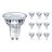 Confezione Multipack 10x Philips Corepro LEDspot GU10 PAR16 4W 345lm 36D - 830 Luce Calda | Sostitutiva 50W