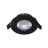 Noxion LED Inclinabile Slim Spot Nero Il Giro 5W 550lm 60D - 940 Bianco Freddo | 85mm - IP54 - Dimmerabile - Miglior resa cromatica