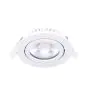 Noxion LED Inclinabile Slim Spot Bianca 6W 550lm - 930 Luce Calda | Ritaglio 75mm - IP54 - Miglior resa cromatica 