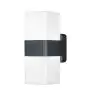 Ledvance Smart+ Wifi Luce da parete Cube Scuro Grigio Esterni 13.5W 950lm - 830 Luce Calda | RGBW - Dimmerabile