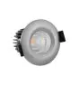 Noxion Faretti LED Forseti Aluminium 6W 400lm 36D - 927 Bianco Molto Caldo | Ritaglio 72mm - IP44 - Miglior resa cromatica - Dimmerabile