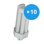 Confezione Multipack 10x Osram Dulux T/E Plus 26W 830 | Luce Calda - 4-Pin