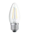 Ledvance Classic LED E27 Candela Filamento Chiara 4.8W 470lm - 827 Bianco Molto Caldo | Dimmerabile - Sostitua 40W