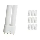 Confezione Multipack 10x Osram Dulux L 55W 840 | Bianco Freddo - 4-Pin