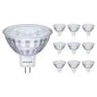 Confezione Multipack 10x Philips Corepro LEDspot GU5.3 MR16 4.4W 390lm 36D - 840 Bianco Freddo | Sostitutiva 35W